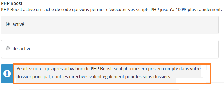 modifier PHP version 5.x, PHP boost-2.png